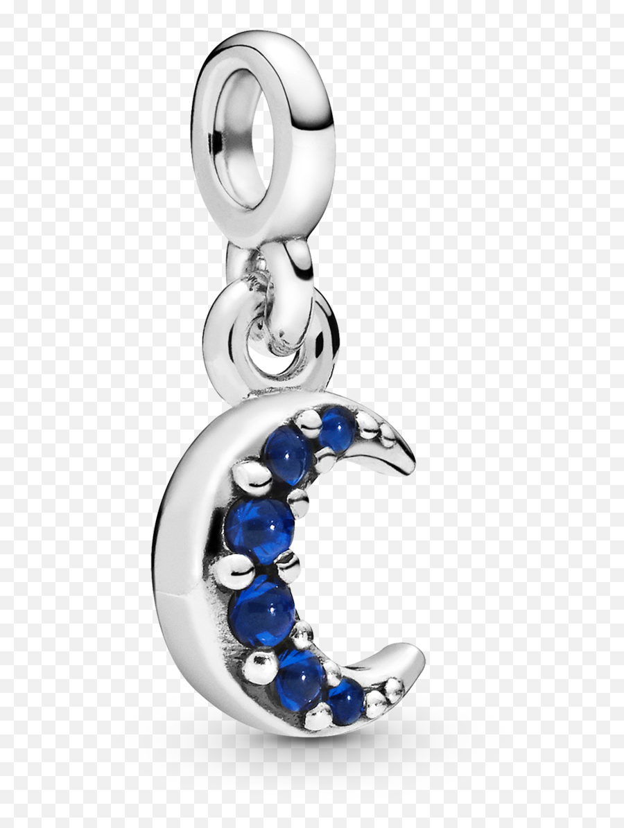 My Moon Mini Dangle Silver Pandora Us - Charms Pandora De Luna Emoji,Moon Emoji Friendship Necklaces
