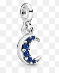 My Moon Mini Dangle Silver Pandora Us - Charms Pandora De Luna Emoji,Moon Emoji Friendship Necklaces