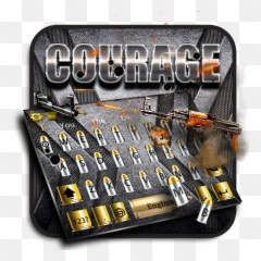 Courage War Bullets Keyboard Theme - Wrench Emoji,Screwdriver Emoji