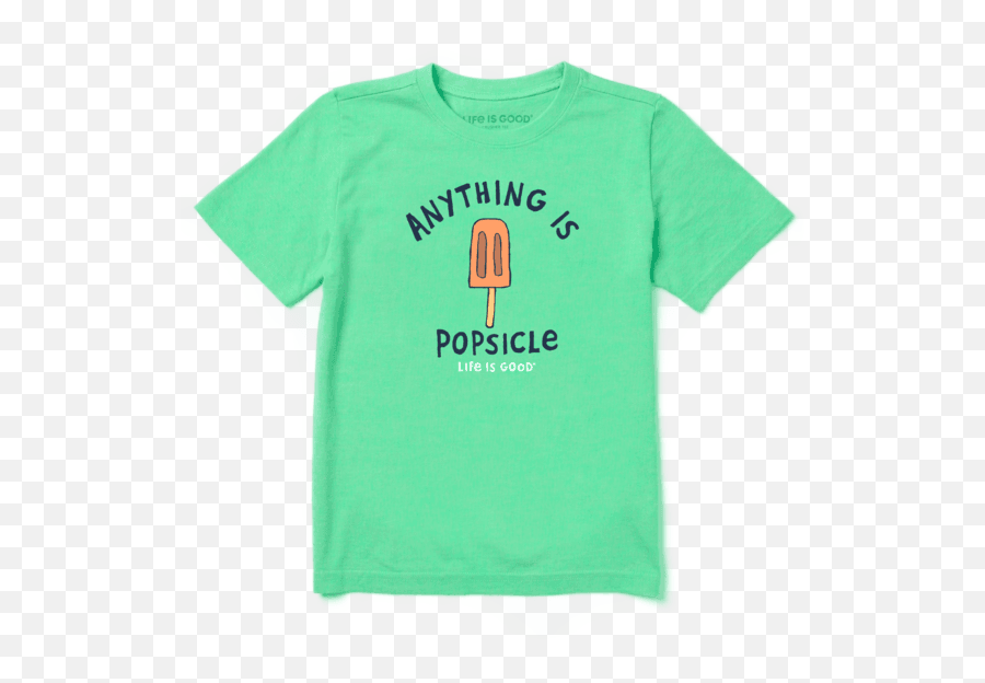 Kids Anything Is Popsicle Crusher Tee - Graphic Tees Tees Girls Emoji,Boys Emoji Tshirts