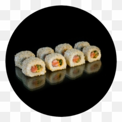 Roll California With Salmon Delivery Palermo Kalush - Dynamite Roll Emoji,Whatsapp Emoticons Sushi