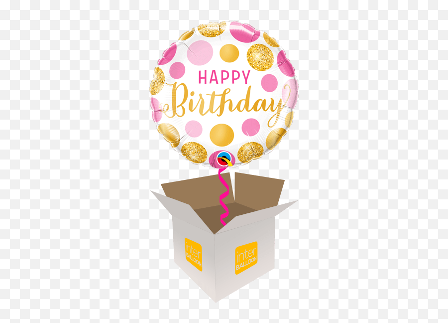 Birthday Helium Balloons Delivered In The Uk By Interballoon - Balloon Written Happy Birthday Emoji,Emoji Birthday Candles