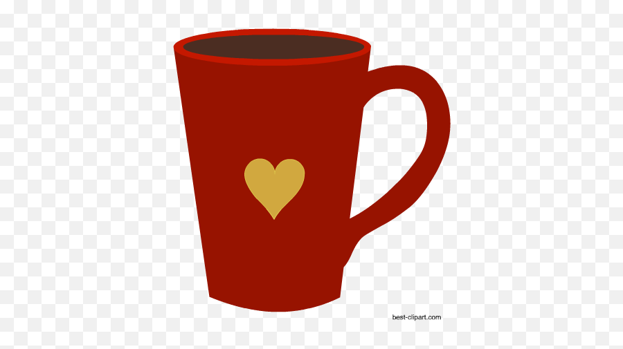 Free Coffee Mugs And Coffee Beans Clip Art Images - Serveware Emoji,Coffee Bean Emoji