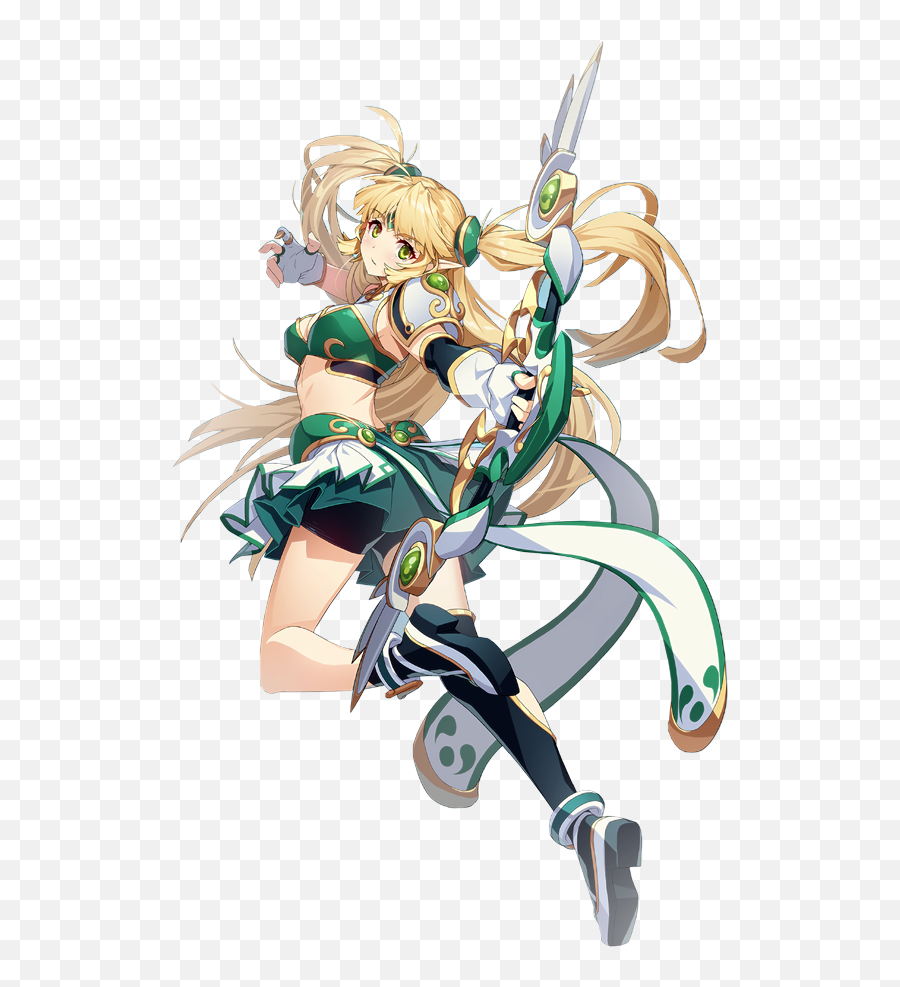 Chase Dimensional Chaser - Grand Chase Lire Skin Emoji,What Is The Name Of The Anime, Where Females Emotions To Power Their Suits