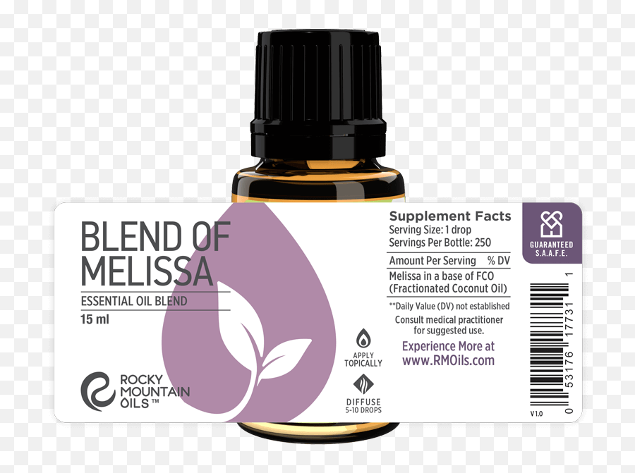 Blend Of Melissa Essential Oil - Essential Oil Label Emoji,Appropriate Statments For Each Emotion