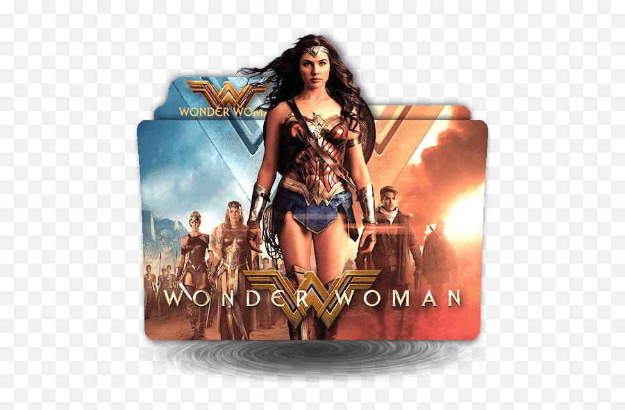 Wonder Woman Movie Folder Icon - Wonder Woman 2017 Folder Icon Emoji,How To Download Wonder Woman Emojis