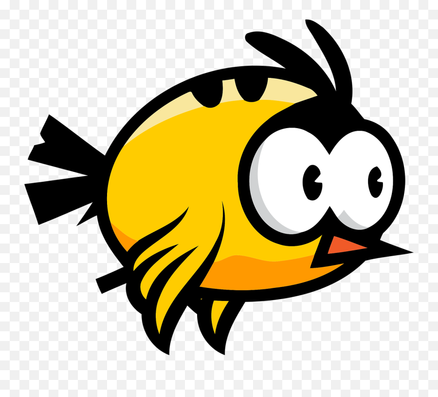 Smiley Artwork Yellow - Transparent Background Flappy Bird Png Emoji,Tweety Emoticons Free