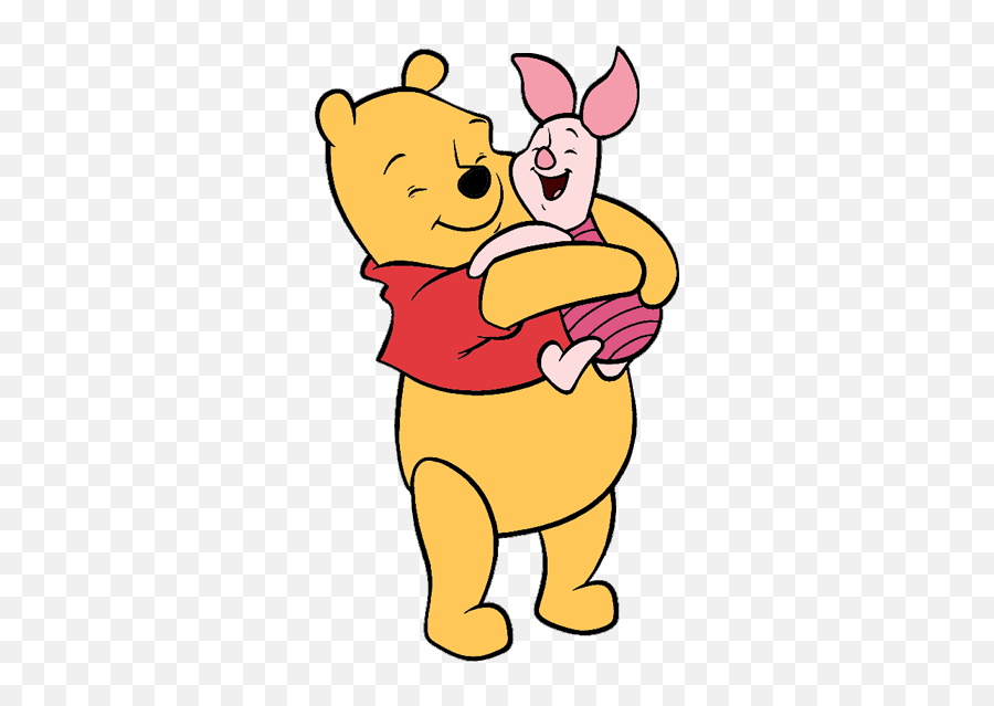 Pooh And Tigger Coloring Pages - Winnie The Pooh And Piglet Hugging Emoji,Winnie The Poop Emojis