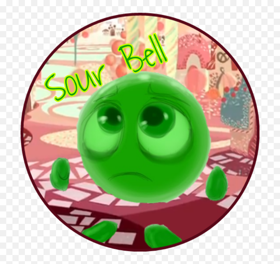 Sourbell Wreckitralph Disney Sticker By Wolfey - Artesanias Emoji,B-) Green Emoticon