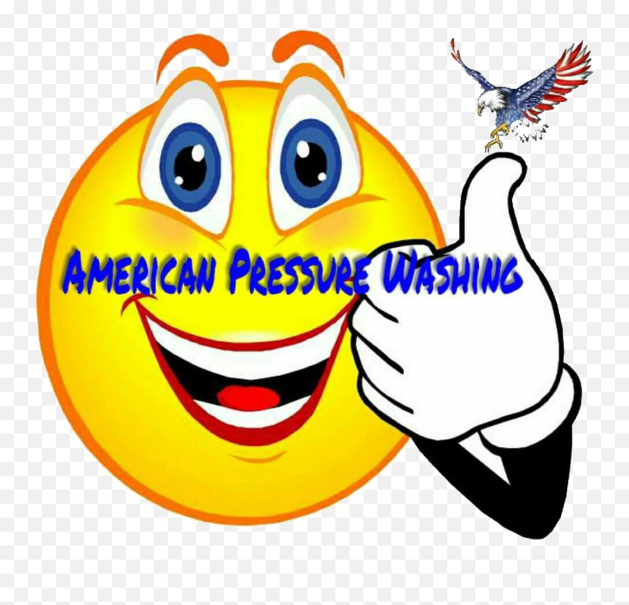 Home American Pressure Washing - Thumbs Up Clip Art Emoji,Godbless Emoticon