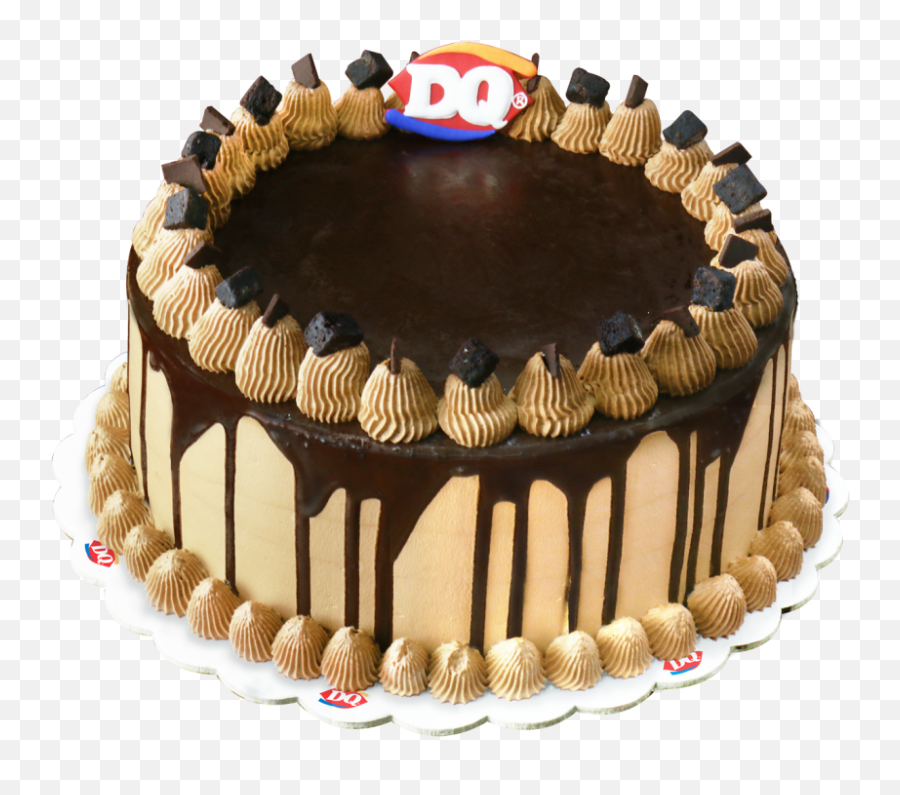 Dairy Queen Happy Taste Good Cakes - Chocolate Extreme Cake Dairy Queen Emoji,Holding Cake Emoticon