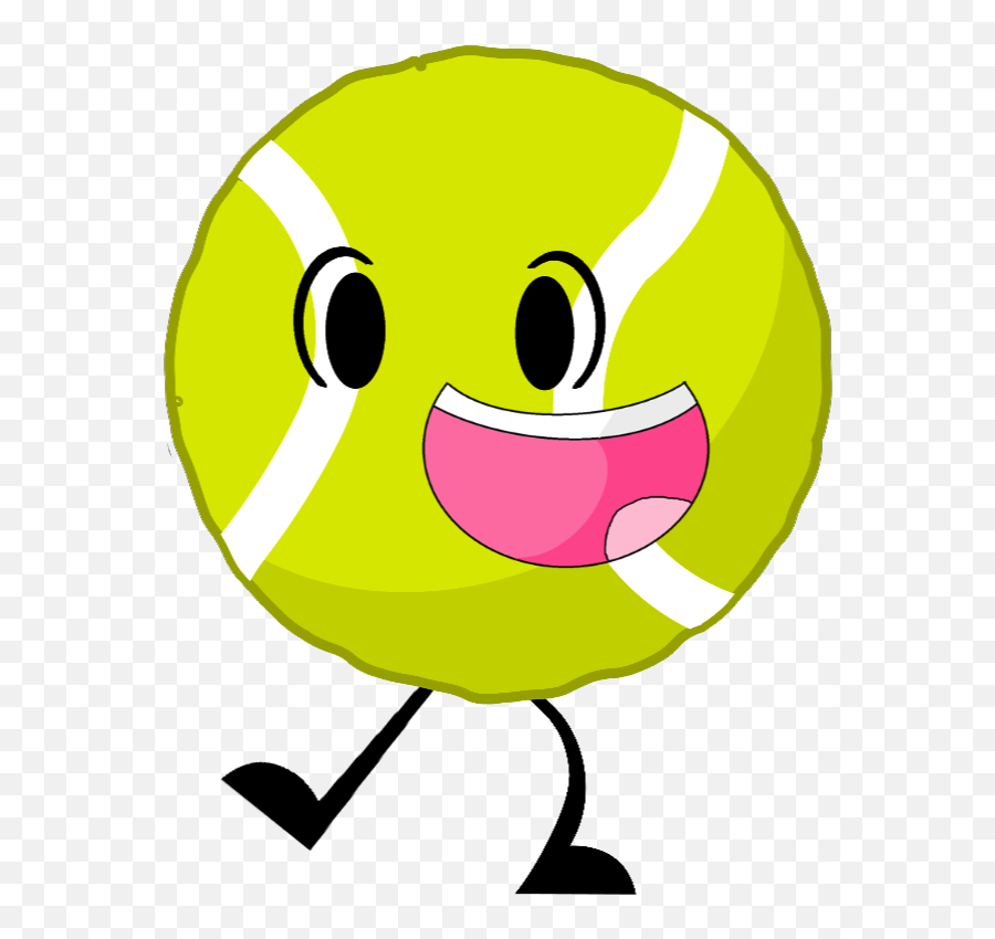 Tennis Ball Clipart Animated - Bfb Tennis Ball Asset Png Transparent Animated Tennis Ball Emoji,Animated Soccer Emoticons