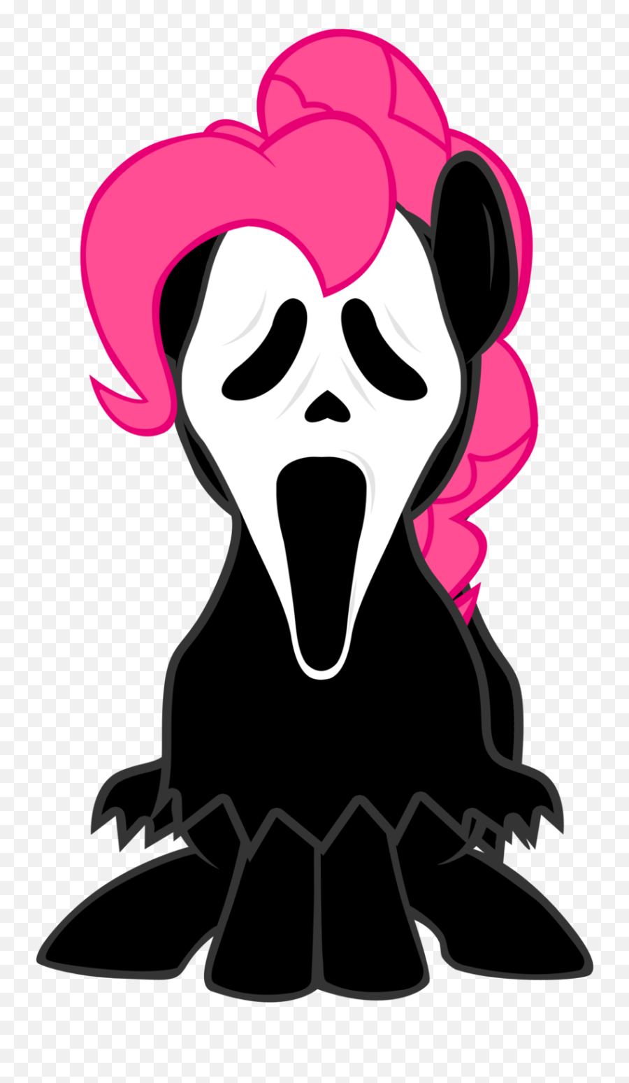Scary Ghost Face Clip Art - Scary Ghost Face Cartoon Emoji,Ghost Face Emoji Png