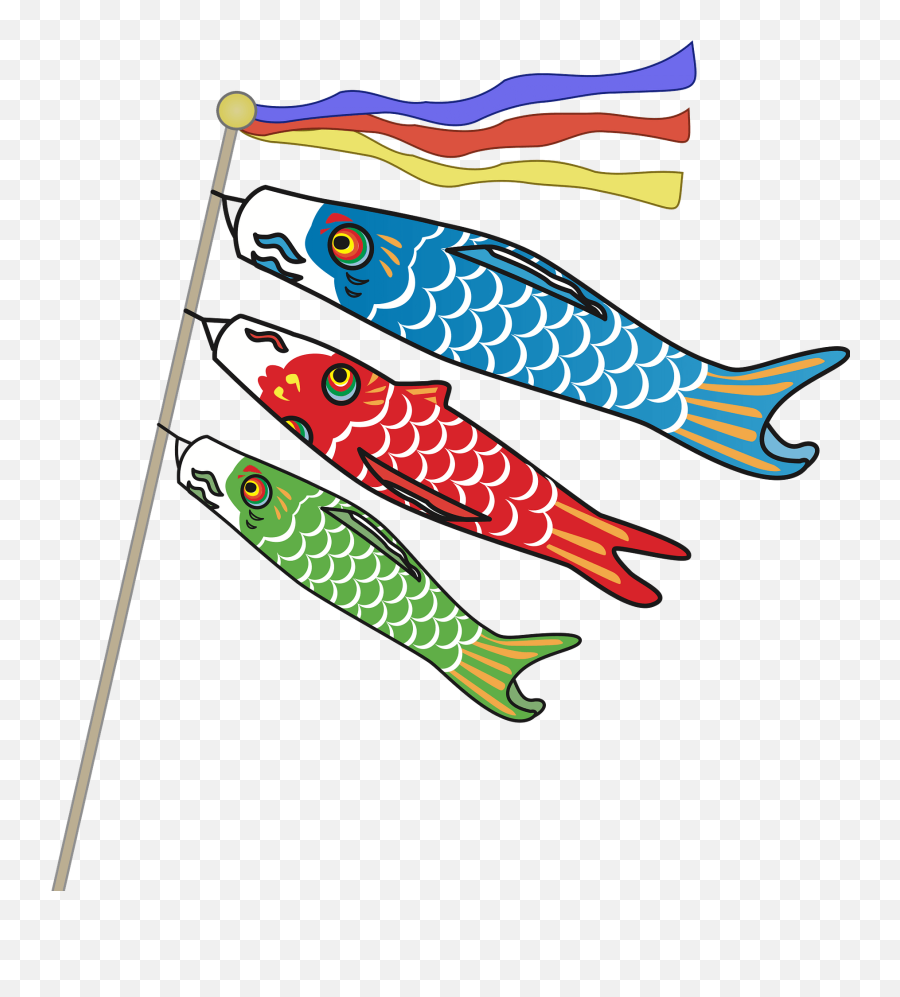 Koinobori Clipart - Koinobori Clipart Emoji,Fish Flag Emoji