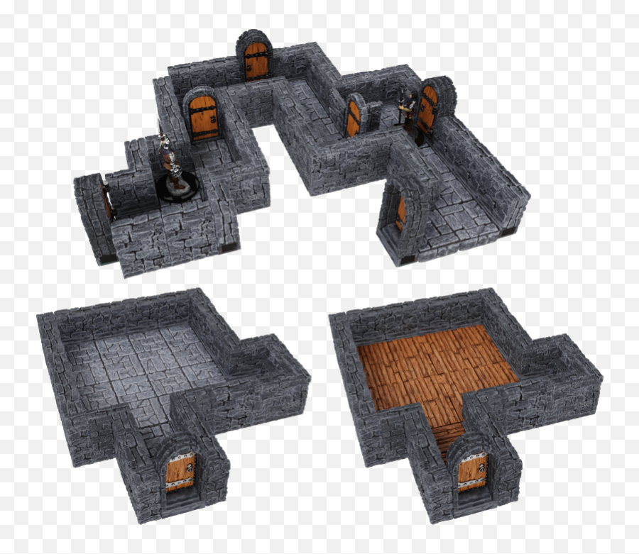 Warlock Tiles Dungeon Tiles Expansion - One Inch Straight Walls Warlock Tiles 1 Inch Emoji,Emotion Wild Tile For Sale