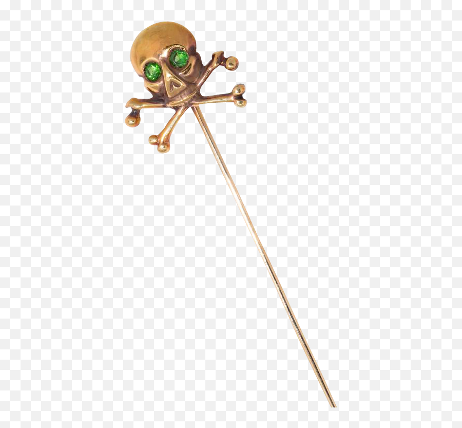 Gold Skull Png - Stick Pin Png Skull 4657183 Vippng Solid Emoji,Lacrosse Stick Emoji