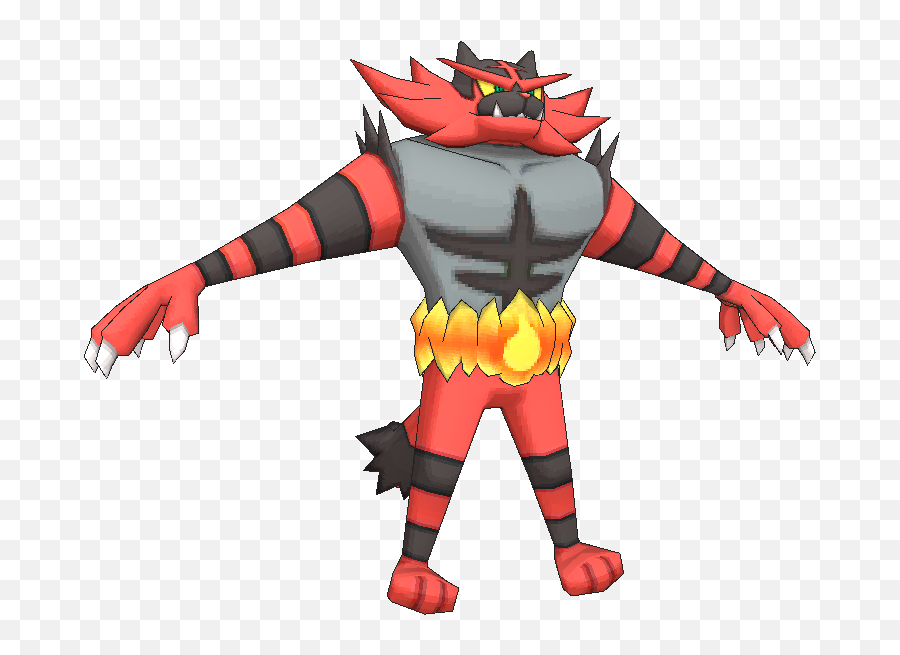 Incineroaru0027s Actual T - Pose Pokémon Sun And Moon Know Incineroar Pokemon Sun And Moon Ultra Legend Emoji,Pokemon Sun Main Character No Emotion