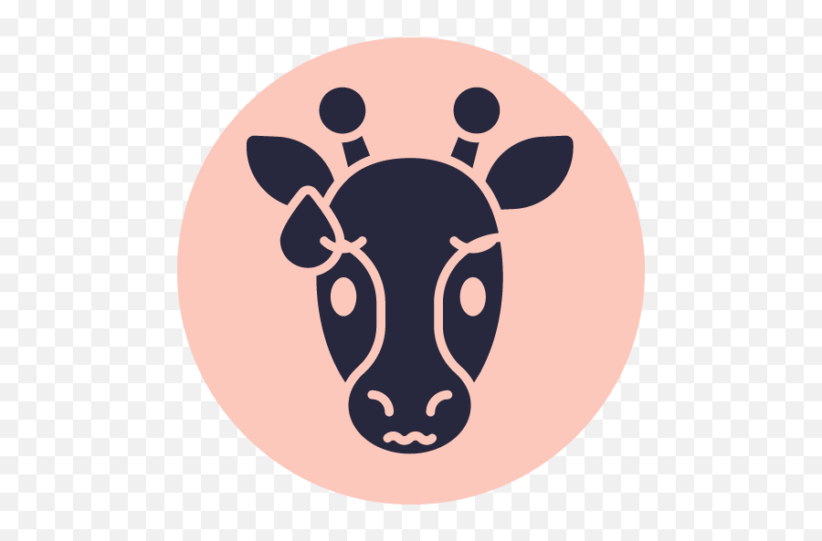 Giraffe Emoji Fill Icons Png Images 17 - Wat Phra That Haripunchai,Cow Emojis Png