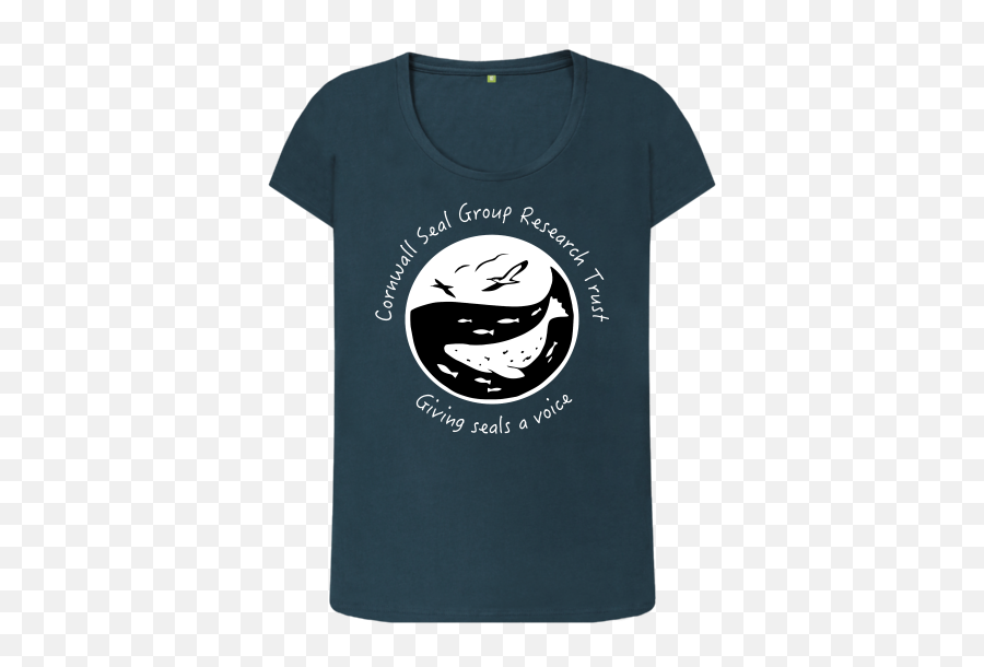 Giving Seals A Voice Sweater Grey Cornwallsealgroup Clothing - Short Sleeve Emoji,Sweater Black Emoticon