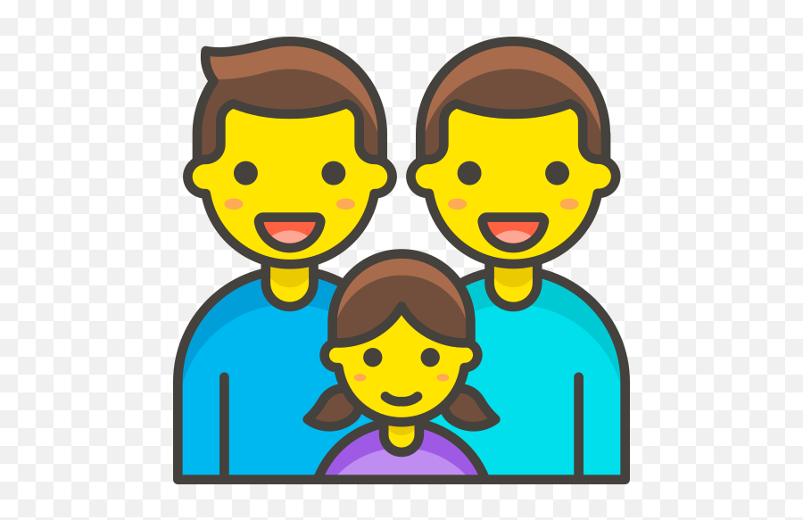 Family Man Man Girl Free Icon Of 780 Free Vector Emoji,Vector Emoticons Girls
