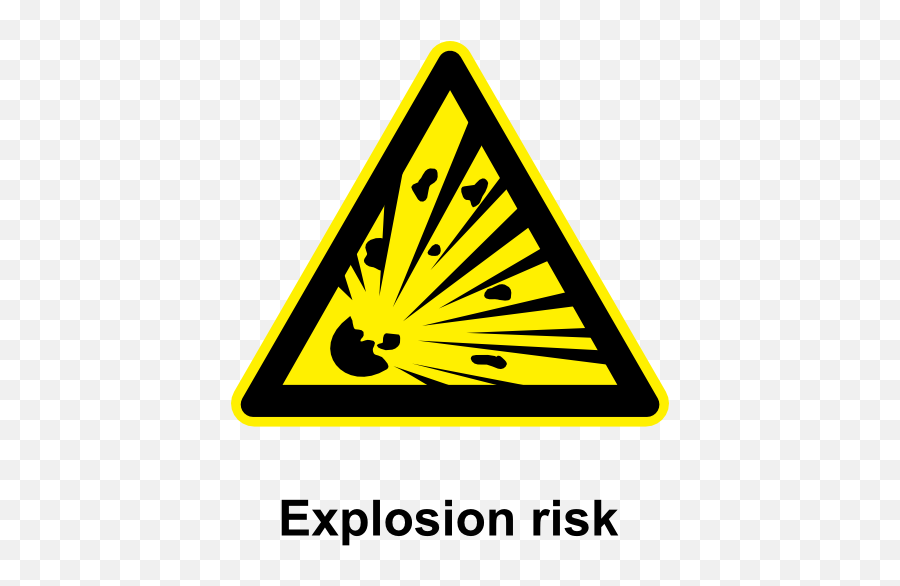 Sign Explosion Risk Clip Art At Clker Vector Clip Art Emoji,Expolding Emoji Transparent