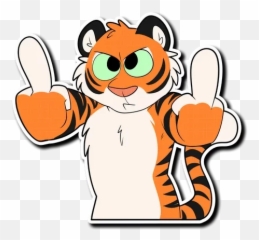 Telegram Sticker From Tiger Life Pack Emoji,Tony The Tiger Emoji