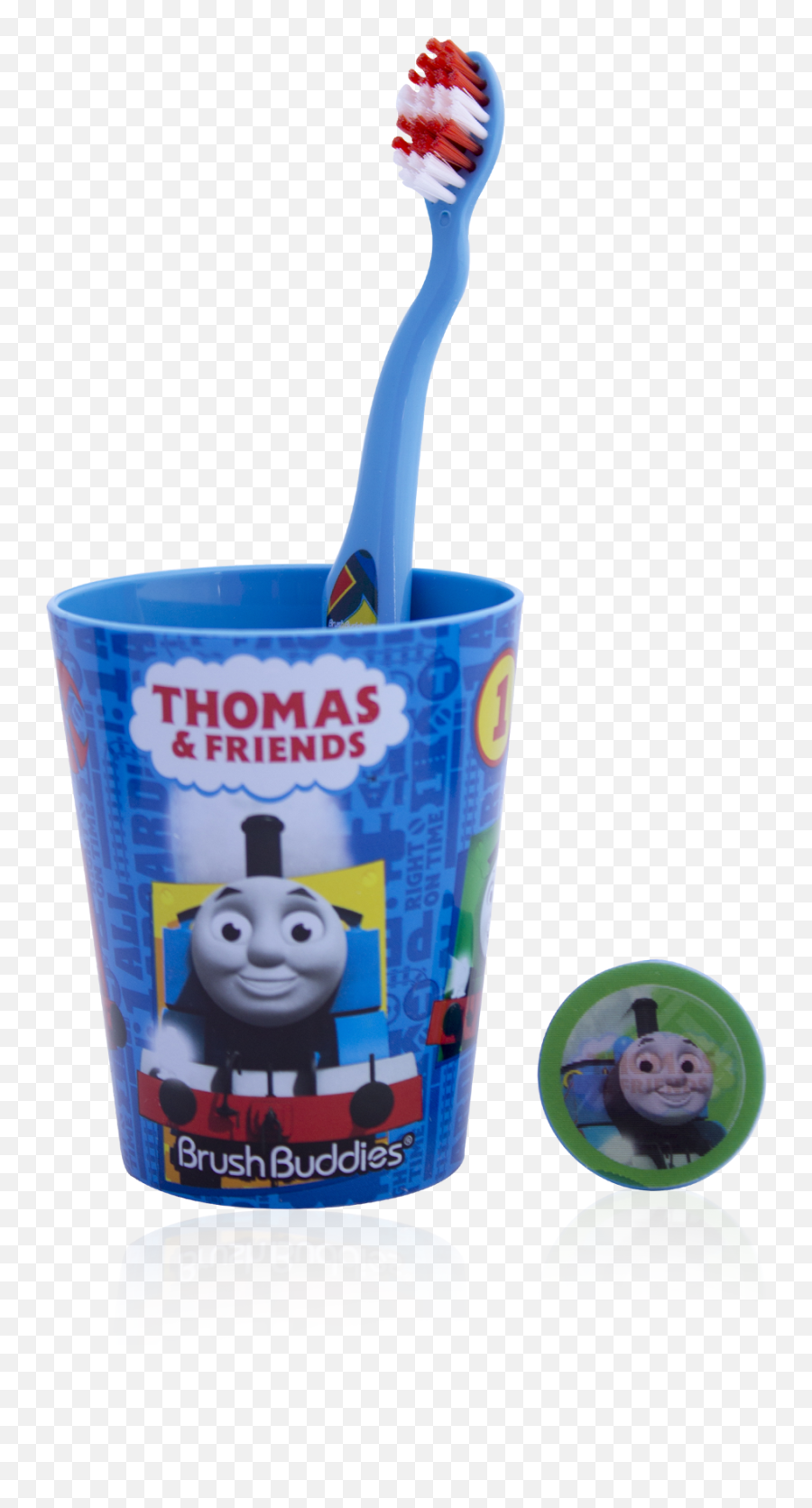 Thomas U0026 Friends Manual Toothbrush Gift Set U2013 Brush Buddies Emoji,Cup With Straw Emoji