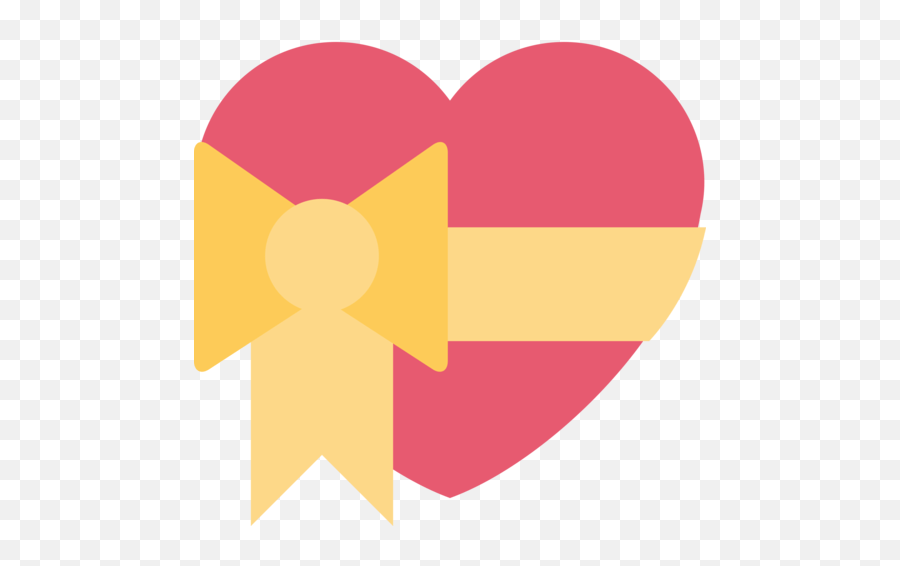 Heart With Bow Emoji,Ribbton Emoji
