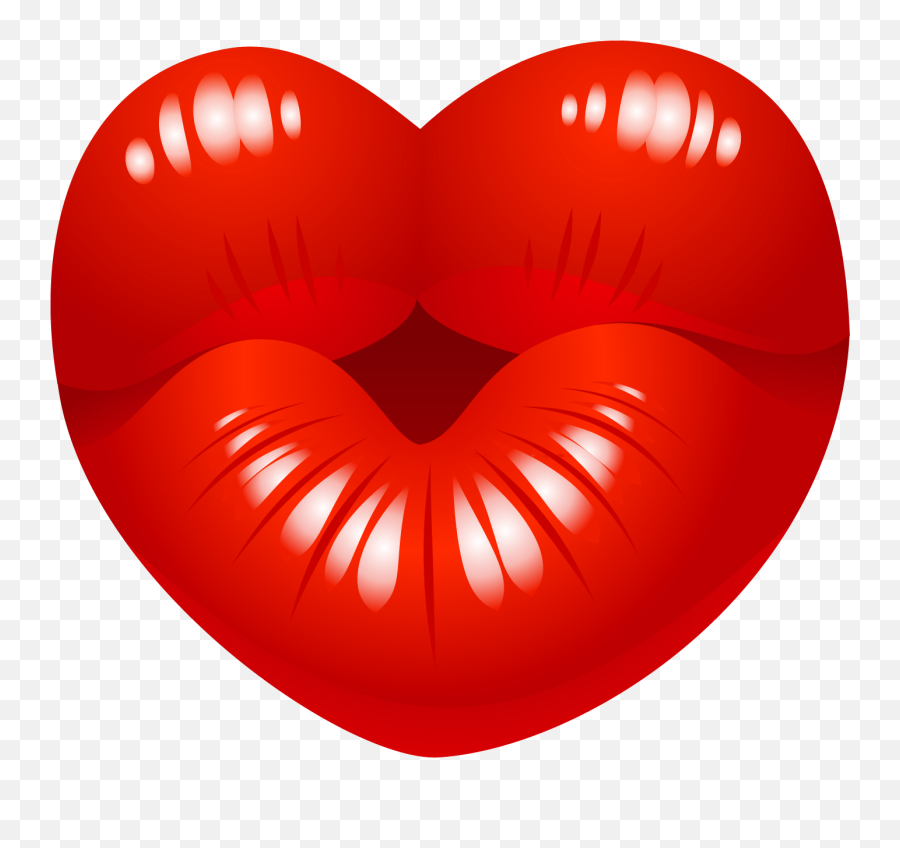 Kiss Clipart Emoji Kiss Emoji - Hearts Kiss,Kiss Emoji