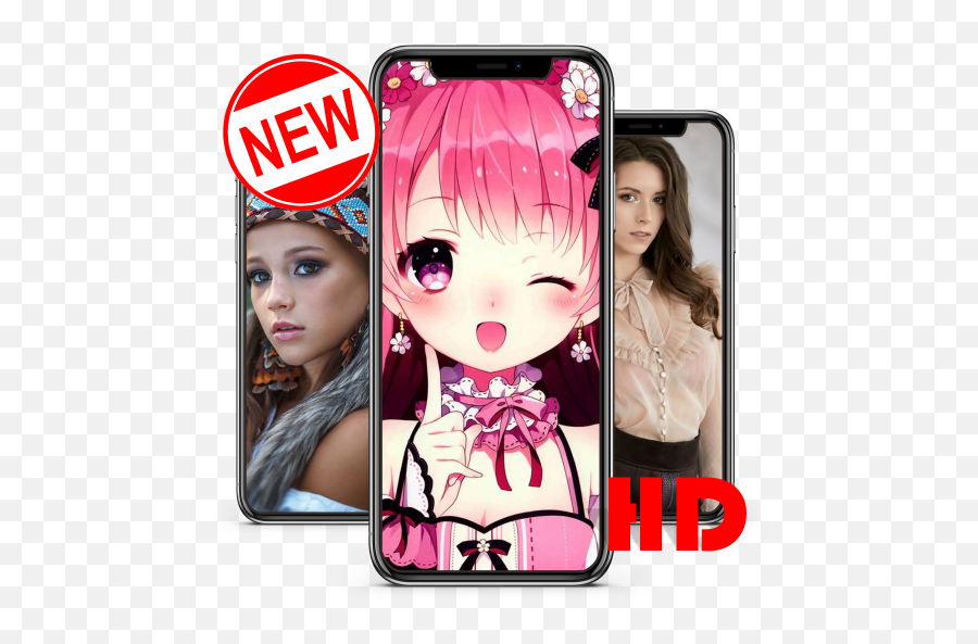 Sexy Girl Wallpaper - Sexy Anime Wallpaper Hd 2020 10 Apk Cute Cartoon Girl Hd Emoji,Free Erotic Emojis