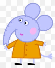 Peppa Pig Characters - Peppa Pig Elephant Emoji,Peppa Pig Emoji