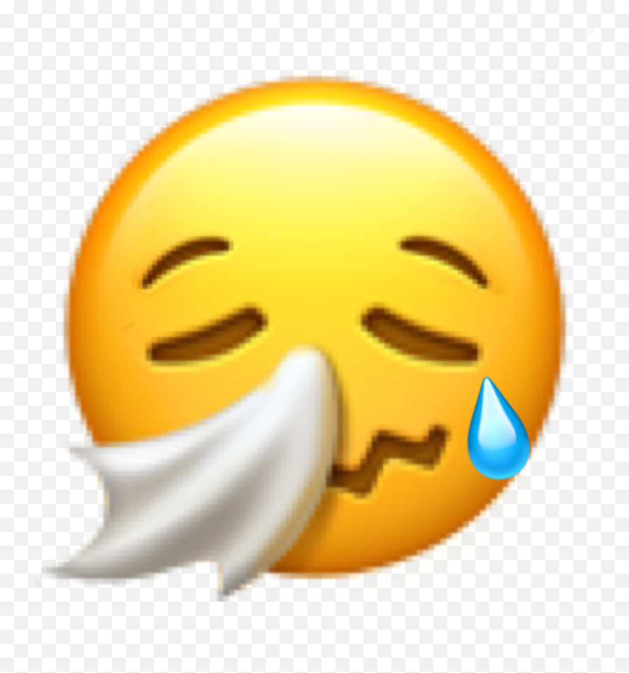Sad Crying Cry Sticker - Crying With Tissue Emoji,Tissue Emoji