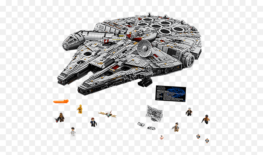 Geekmas - Lego Millennium Falcon 75192 Emoji,Nick Offerman Wooden Emojis