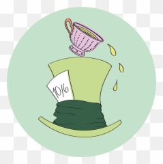 Mad Hatter Hat Png - Mad Hat In Cartoon Emoji,Mad Hatter Emoji