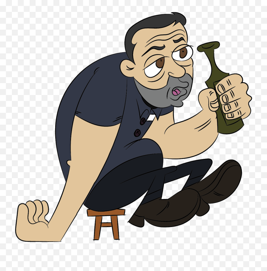 Mike Stoklasa In John Kricfalusi Art - Tradesman Emoji,Redlettermedia Emoji Movie