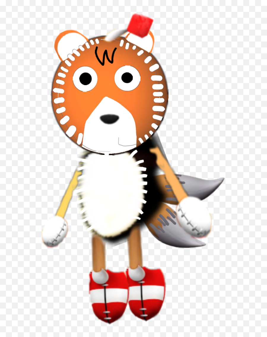 Sega Tails Doll Curse Sticker By Jstewie7 - Dot Emoji,Tails Emoji