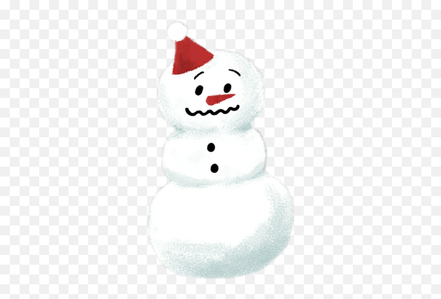 Snowman Snowman Snow Cristmas Sticker By Sungirl - Happy Emoji,Snowman Emoji With Snow