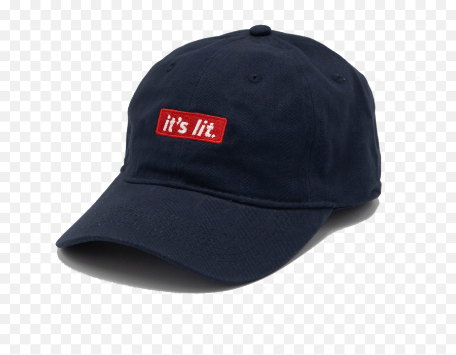 Its Lit Dad Hat - Its Lit Cap Png Emoji,Emoji Strapback