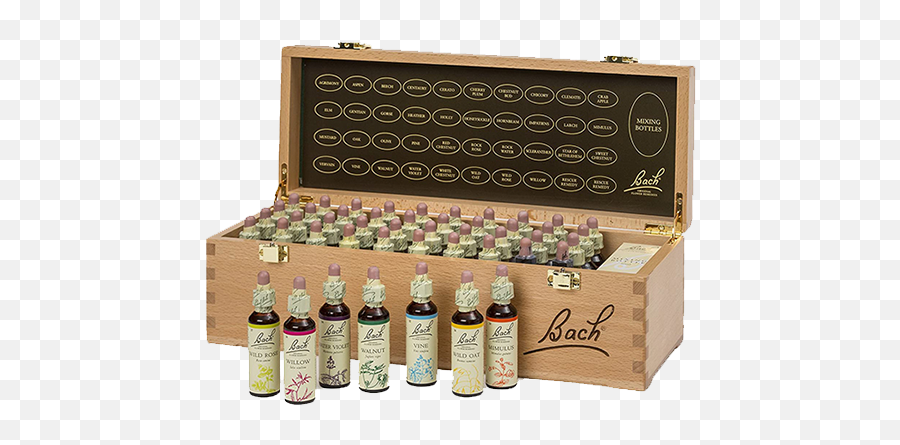 Wooden Box Set - Bach Remedies Set Emoji,Molecules Of Emotion Flipkart