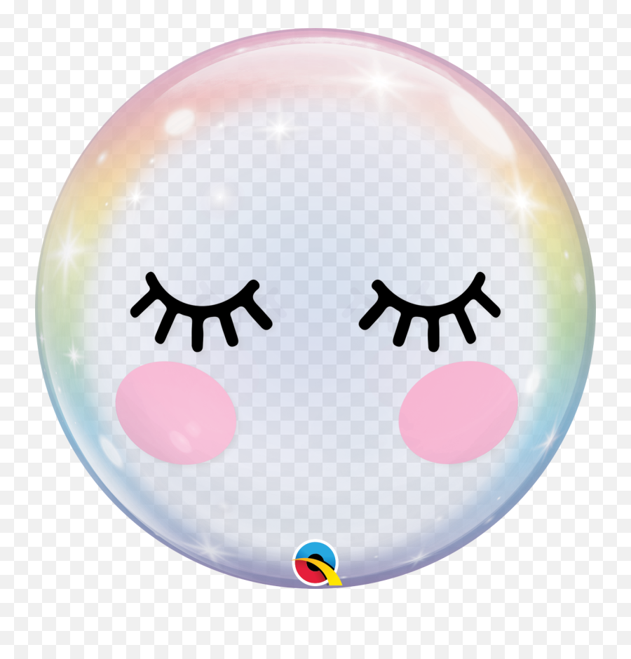 Products - Qualatex Unicorn Bubble Balloon Emoji,Easter Island Emoji