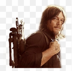 Daryl Dixon Sticker By Annika Philomena Jäger - Norman Reedus Dante Emoji,Jager Emoji
