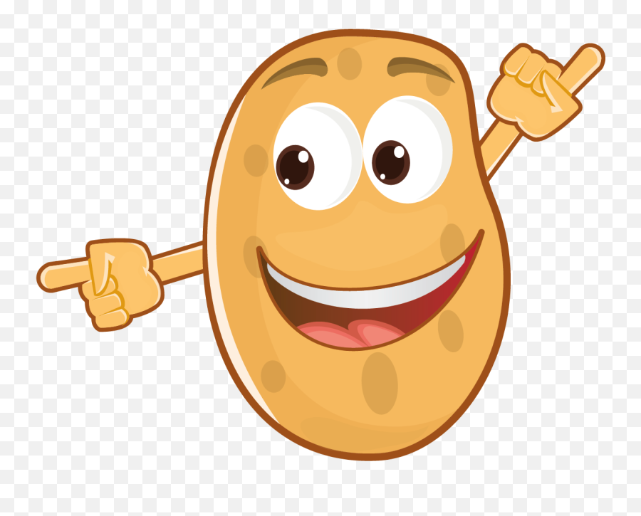 Happy Potato Clipart - Free Clip Art Potato Emoji,Beet Emoji