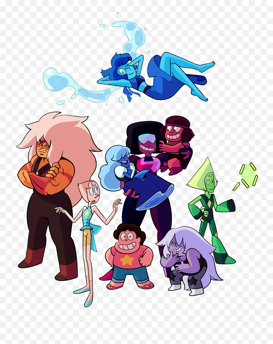Gems - Steven Universe Drawing Poster Emoji,Gems And Emotions