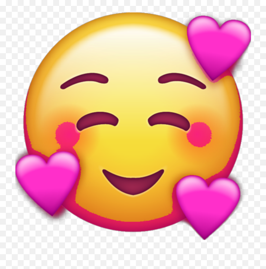 Emojis Emoji Heart Heart Heartemoji - Ios Transparent Background Emoji,Emoji With Heart