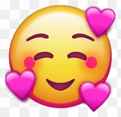 Emojis Emoji Heart Heart Heartemoji - Ios Transparent Background Emoji,Emoji With Heart