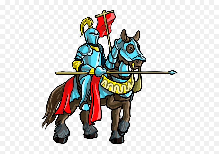Cartoon Knight Drawing At Getdrawings - Transparent Knight On Horse Clipart Emoji,Cartoon Horse Faces Emotion