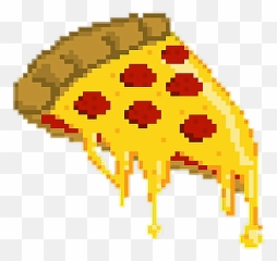 Pizza Pixel Pixels Pixeles Sticker - Transparent Pizza Pixel Art Emoji,Emoticon Pixel Tumblr