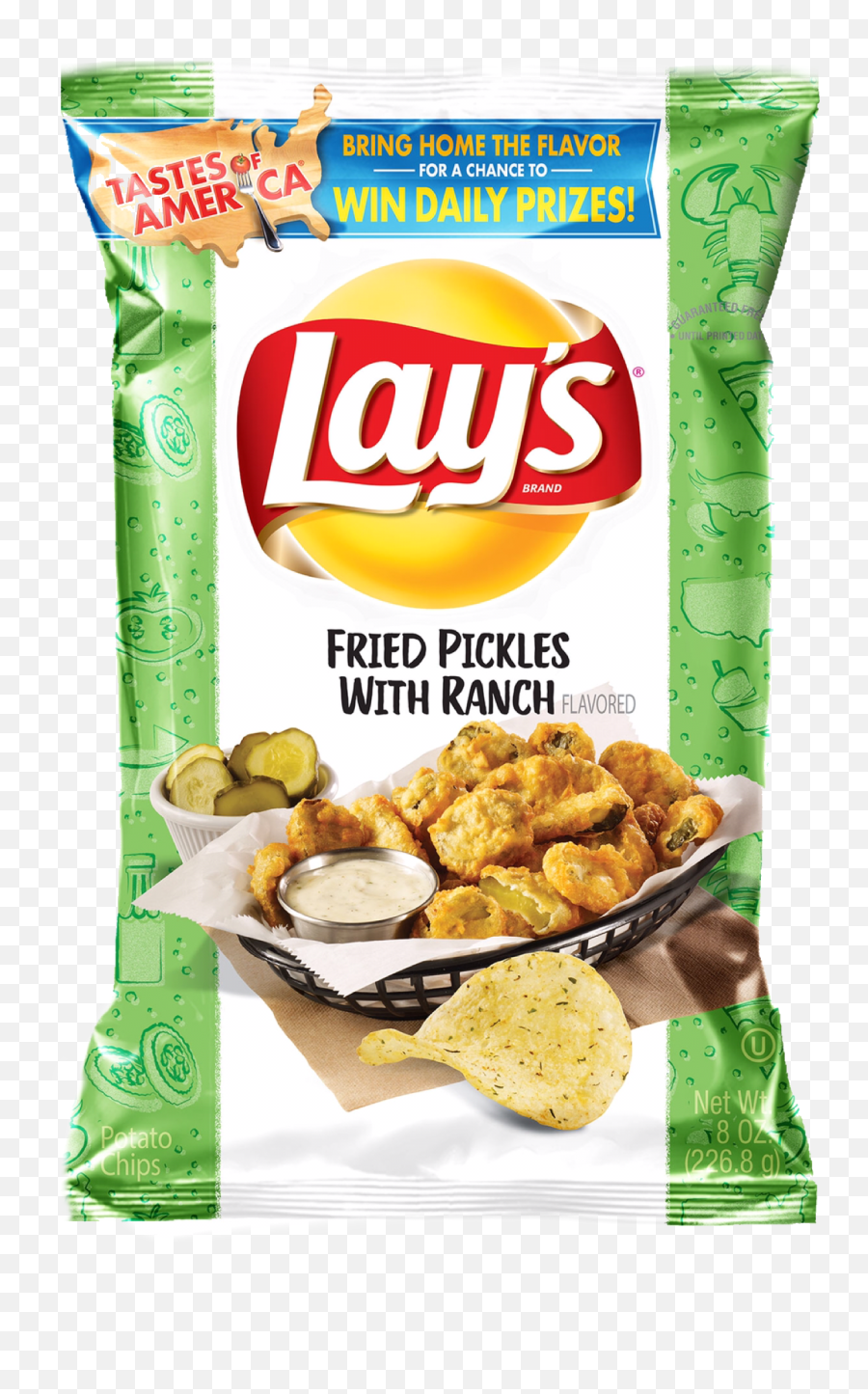 Lays Layschips Chip Chips Sticker - Fried Pickles With Ranch Chips Emoji,Potato Chip Emoji