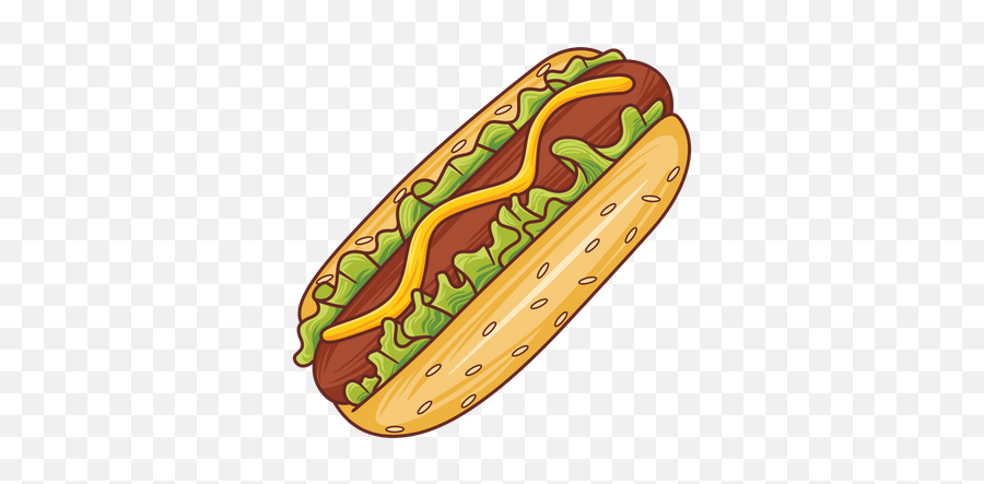 Best Premium Hot Dog Illustration - Hot Dog Illustration Emoji,Hotdog Discord Emojis