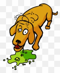 Dog Throwing Up Cartoon - Clip Art Library Dog Return To Vomit Emoji,Barfing Emoji